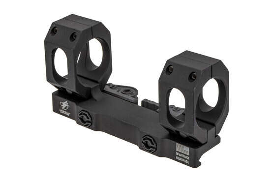 American Defense Recon Straight Low scope mount is designed for 30mm riflescopes